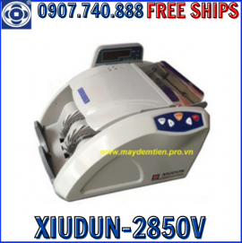 MÁY ĐẾM TIỀN XIUDUN-2850V (NEW 2025)