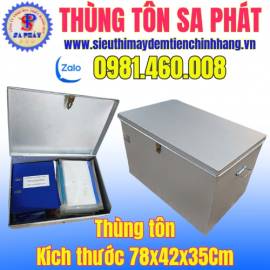THÙNG TÔN KÍCH THƯỚC 78X42X35CM