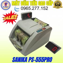 MÁY ĐẾM TIỀN SANIKA GALAXY PS-555pro (nhập khẩu 2025 )