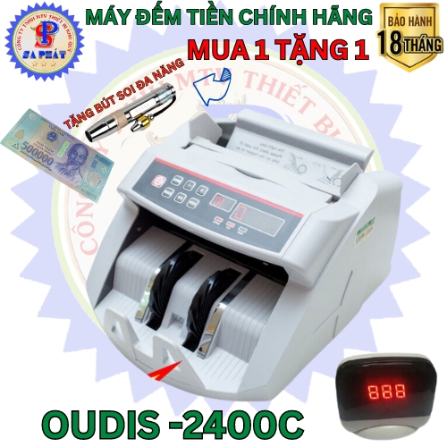 MÁY ĐẾM TIỀN OUDIS 2400C